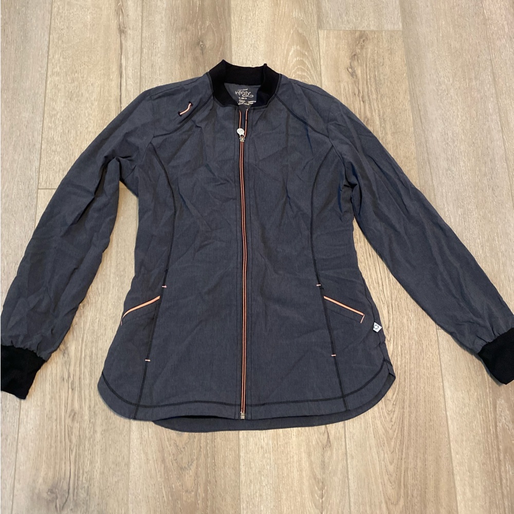 Cherokee infinity scrub jacket